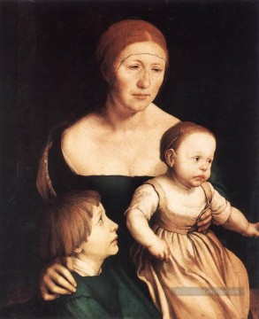 Les artistes Famille Renaissance Hans Holbein le Jeune Peinture à l'huile